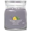 Yankee Candle Signature Candela in Giara Media Black Tea & Lemon 50 Ore