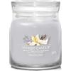 Yankee Candle Signature Candela in Giara Media Smoked Vanilla & Cashmere 50 Ore