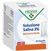 Profar Soluzione Salina Ipertonica 3%, 20 flaconcini