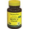 NATURE'S PLUS Biotina Con Acido Folico 30 Tavolette