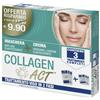 F&F Collagen Act Trattamento Viso 2 Fasi Maschera Anti Age Elasticizzante + Crema Idratante Lenitiva Elasticizzante