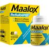 Maalox Reflurapid Blocca Il Reflusso Riduce Il Bruciore 40 Compresse