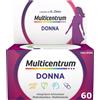 Multicentrum Donna Integratore Alimentare Multivitaminico Vitamina D Calcio Ferro Acido Folico 60 Compresse