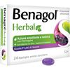 Benagol Herbal Frutti Di Bosco Integratore Difese Immunitarie 24 Pastiglie