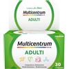 Multicentrum Adulti Integratore Alimentare Multivitaminico Vitamina C B D3 Calcio Ferro Zinco 30 Compresse
