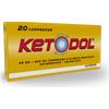 Ketodol 25mg+200mg Antinfiammatorio 20 Compresse