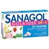 Sanagol Gola Tuss Junior Fragola 24 Caramelle