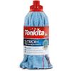 Tonkita Spray & Wash Ricambio lavapavimenti in microfibra 40x14 con  trattamento antibatterico grigio