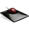 Kensington K72327EU Mouse SlimBlade, Mouse Cablato con Trackball, per PC, Mac e Windows, Rotella di Scorrimento, Design Ambidestro, Tracciamento Ottico, Rosso, 55 mm