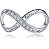 LaMenars Topo Charms per braccialetti Pandora per donna 925 Sterling Silver ciondola ciondolo con perline Regali per donna Collana braccialetto ragazza
