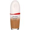 Shiseido Revitalessence Skin Glow Foundation 30 ml Fondotinta idratante con Niacinamide e Kefir 420 Bronze