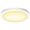 SLV lampada a plafone da parete e e soffitto RUBA 10 CW Sensor/stradelli, ingressi, faretto LED esterno, lampada a plafone da esterno / IP65 3000/4000K 13W 1050lm bianco 120 gradi
