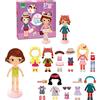 Vilac Little Doll Dress Vilac Magnetico Chloe Legno per vestirsi (42 Pezzi)