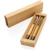 Set scrittura in bamboo personalizzato Den personalizzate o neutre