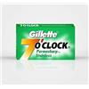 Gillette 100 Lamette da Barba Gillette 7 o' Clock Permasharp