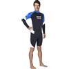 Mares Thermo Guard Shorts, Pantaloncino con Protezione Solare per Sport Acquatici da Uomo, Nero, M
