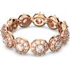 SWAROVSKI ANELLO CONSTELLA, PAVE , TAGLIO TONDO PLACCATO ORO ROSA, 60