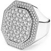 SWAROVSKI ANELLO SIGILLO DEXTERA, FORMA OTTAGONALE 58