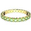 SWAROVSKI ANELLO MATRIX, TAGLIO TONDO VERDE, 55