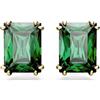 SWAROVSKI ORECCHINI MATRIX, VERDE, PLACCATURA COLOR ORO 5677142