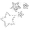 SWAROVSKI GIOIELLI TATTOO PER IL CORPO, STELLA, BIANCO 5668446