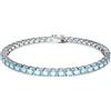 SWAROVSKI BRACCIALE MATRIX TENNIS, TAGLIO TONDO, MEDIO BLU, M