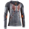 X-bionic Merino Long Sleeve T-shirt Grigio S Uomo