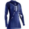 X-bionic Merino Long Sleeve T-shirt Blu M Donna