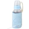 Gatuxe Sterilizzatore per biberon da viaggio, scaldabiberon per auto, alimentazione mobile USB, ricarica per auto per tazze d'acqua(blu)
