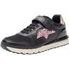 Geox J Fastics Girl C, Sneakers Bambine e ragazze, Black Dk Pink, 29 EU