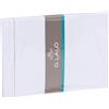 Clairefontaine Lalo 19601L - una confezione avvolta in pellicola da 25 Buste gommate Bianche Diploma 16,2x22,9 cm 120g, Bianco