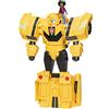 Transformers - EarthSpark, action figure di Bumblebee Spin Changer da 20 cm con action figure di Mo Malto da 5 cm, dai 6 anni in su