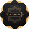 SLOWPLAY Fiches da poker Nash Clay | 50 pezzi di fiches da poker Texas Holdem [senza valore], fiches da poker vuote 14g | Esecuzione e design squisiti (Oro)