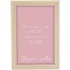 goldbuch Cornice portafoto Verona in Legno MDF per 1 Foto/Foto 10 x 15 cm, Cornice da appoggiare, Cornice portafoto con Supporto da Appendere, Cornice ca. 11,5 x 16,5 x 1,5 cm, Colore Naturale