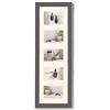 walther design Grigio 5X 10x15 cm Galleria con passe-partout, Home Cornice in Legno HO515D