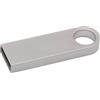 ELLENNE PENDRIVE USB METALLO CHIAVETTA 32 64 GB 128 GB PORTACHIAVE MEMORIA ESTERNA IMPERMEABILE PC LAPTOP NOTEBOOC AUTO A001 (128GB, Argento)
