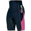 SEAC RAA Pant Evo, Pantaloncino Protettivo Rash Guard per Snorkeling e Nuoto Anti UV Donna, Blu/Fucsia, XS