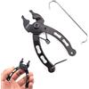 Half Forest Smagliacatena Bici Pinza Catena Mtb Calibro Catena Bici Rompicatena Bici Set Di Attrezzi Per Catena Della Bicicletta Per Bici Corsa,Mountain Bike,Bici Città,Bici Sportive,Bici Crociera,Bici Bmx