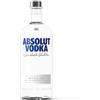 Absolut Vodka, Vodka svedese, Grano e acqua di Ahus , Senza zuccheri aggiunti, 40% Vol., 1 L