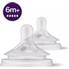 PHILIPS SpA Avent Natural Response Tettarella 3,0 6m+ Philips 2 Pezzi