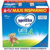 Mellin 4 Latte Di Crescita Liquido 6x1000ml 24mesi+ Mellin Mellin
