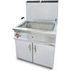 LOTUS Friggitrice a gas per pasticceria con rubinetto - Capacità vasca lt 45 - cm 80 x 70.5 x 90 h