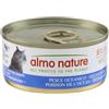 Almo Nature HFC Jelly - Alimento Umido per Gatti Adulti - Pesce Oceanico - Human-Grade - 70g (Confezione da 24)