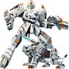 XUEXUE Giocattoli Robot Animali Trasformabili 10 Pollici Figurina Tigre per Bambini Robot di Assemblaggio Deformabile per Ragazzi & Ragazze di Età 6 7 8 9 10