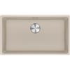 Franke PRONTA CONSEGNA - Franke Lavello una vasca Vasche Sottotop Maris MRG 110-72 125.0686.712 finitura fragranite sahara da 75.3x43.3 cm