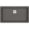 Franke PRONTA CONSEGNA - Franke: Lavello una vasca Vasche Sottotop Maris MRG 110-72 125.0686.639 finitura fragranite stone grey da 75.3x43.3 cm