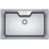 Franke PRONTA CONSEGNA - Franke: Lavello una vasca Bell Incasso BCX 610-81 101.0693.352 finitura inox satinato da 81x51 cm
