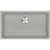 Franke PRONTA CONSEGNA - Franke: Lavello una vasca Vasche Sopratop Maris MRG 610-72 114.0661.653 finitura fragranite alluminio da 76x44 cm