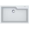 Franke: Lavello una vasca Vasche Sopratop Urban UBG 610-72 114.0686.803 finitura fragranite bianco da 78x50 cm
