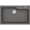 Franke: Lavello una vasca Vasche Sopratop Urban UBG 610-72 114.0686.805 finitura fragranite stone grey da 78x50 cm